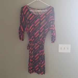 Banana Republic tie belted dress